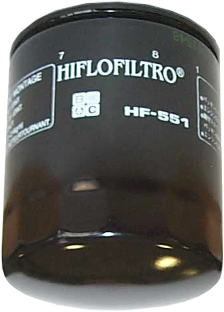 HIFLOFILTRO HF551 Oil Filter - High-Performance Engine Protection for Powersports Vehicles