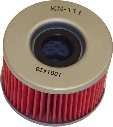 K&N KN-111 Oil Filter - Synthetic Media High-Flow Racing Oil Filter
