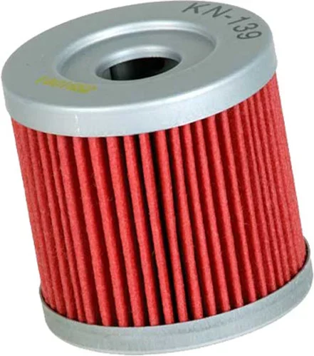 K&N KN-139 Oil Filter - Synthetic Media High-Flow Racing Oil Filter