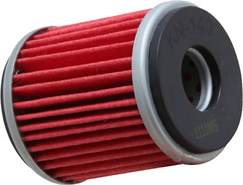 K&N KN-140 Oil Filter - High-Flow Synthetic Media for Racing Performance