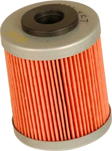 K&N KN-157 Oil Filter - High-Flow Synthetic Racing Oil Filter for Power Sports