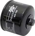 K&N KN-160 Oil Filter - High-Flow Synthetic Media for Racing Performance