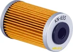 K&N KN-655 Oil Filter - High-Flow Synthetic Racing Oil Filter for Powerful Performance