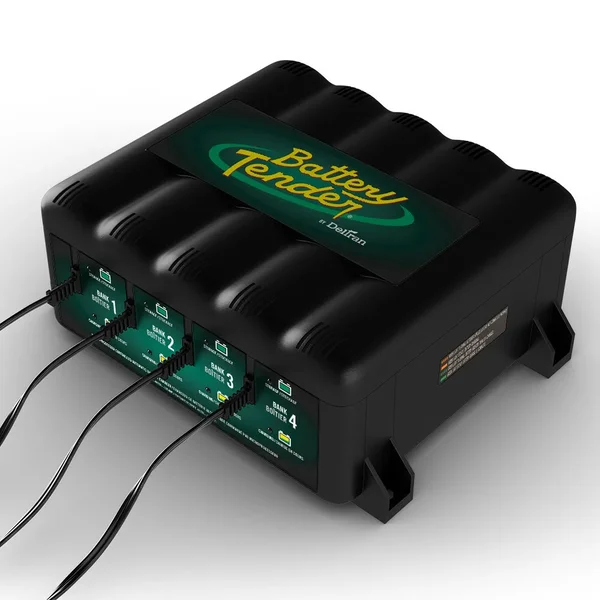 BATTERY TENDER Multiple Bank Plus Charging Station - Smart Battery Maintenance for Powersports & Vehicles