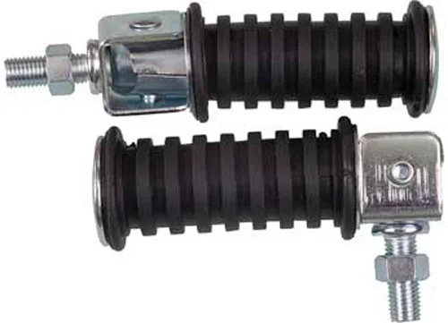 FIRE POWER Folding Footpegs - Adjustable, Durable Foot Controls for Off-Road & Street Bikes