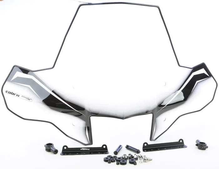 POWERMADD 24570 Fixed Mount - Universal Two-Point Windshield Mount for ATV