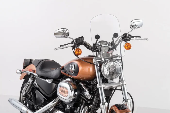 SLIPSTREAMER HD-3-CLEAR HD-3 Tombstone Windshield - Clear Windscreen for Powersports Vehicles