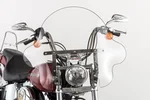 SLIPSTREAMER - SS-32-16CW - Ss-32 Falcon Windshield Clear 16" Wide Glide