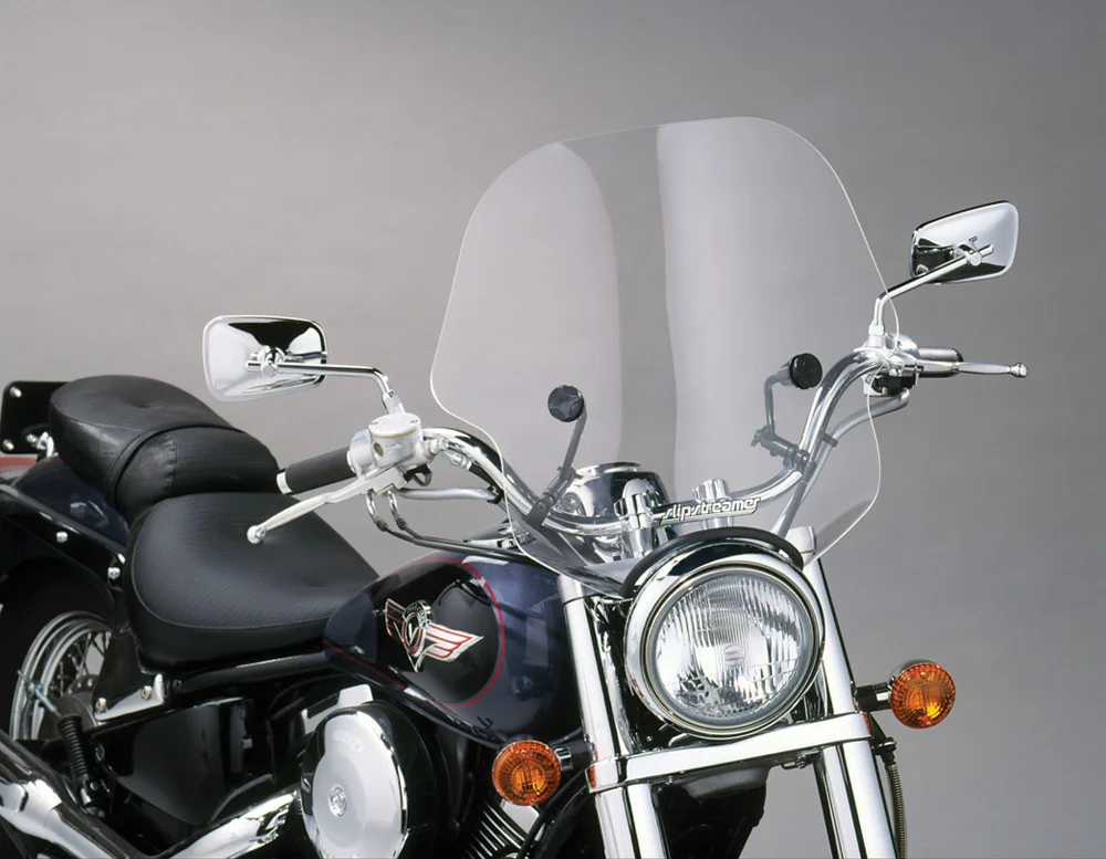 SLIPSTREAMER SS-10-C-1.25" S-10 Viper Windshield - Durable UV-Resistant Windscreen for Powersports Vehicles