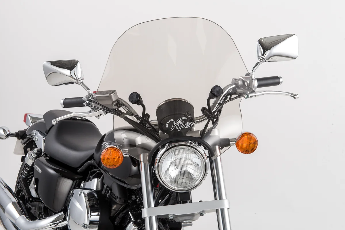 SLIPSTREAMER SS-10-T-1.5" S-10 Viper Windshield - High-Performance Windscreen for Powersports
