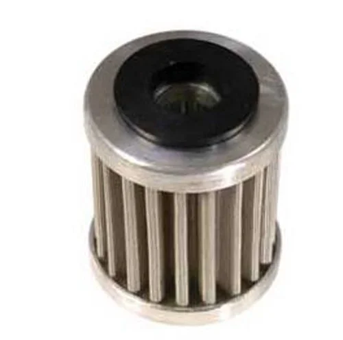 PCRACING PC139 Flo Stainless Steel Oil Filter - High-Performance Racing Oil Filter for Powersports