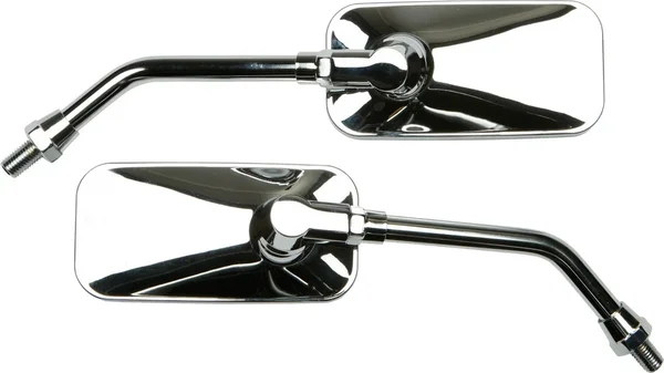 EMGO El Chico Mirrors - Durable, Wide-Angle Motorcycle Mirrors for Enhanced Visibility