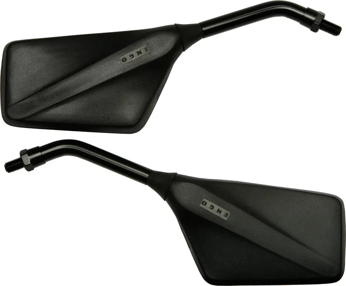 EMGO GP 'Trimline' Mirrors - Durable, Aerodynamic Motorcycle Mirrors