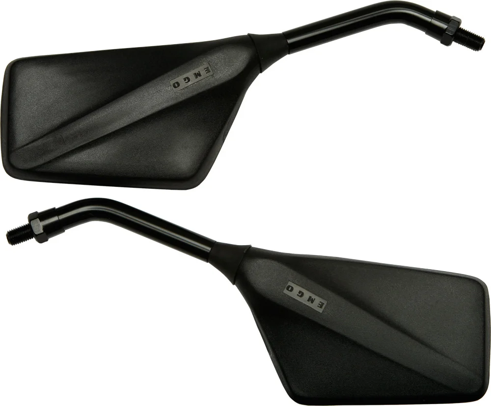 EMGO GP 'Trimline' Mirrors - Durable, Aerodynamic Motorcycle Mirrors