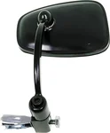 EMGO 20-34010 Bar End Mirror - Heavy Duty Wedge-Shape Handlebar Mirror for Motorcycles & ATVs