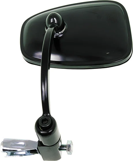 EMGO 20-34010 Bar End Mirror - Heavy Duty Wedge-Shape Handlebar Mirror for Motorcycles & ATVs