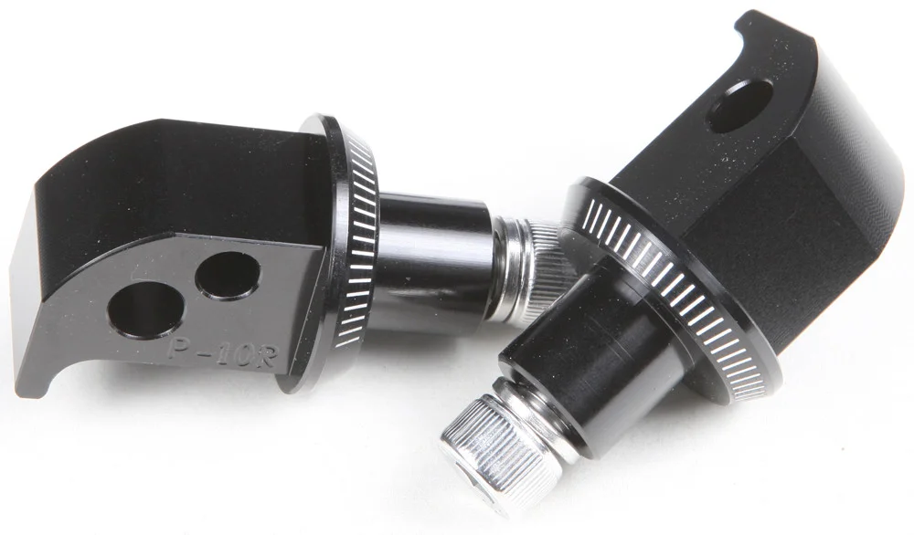 PUIG 6357N Footpeg Adapter - Adjustable Foot Control for Enhanced Riding Comfort