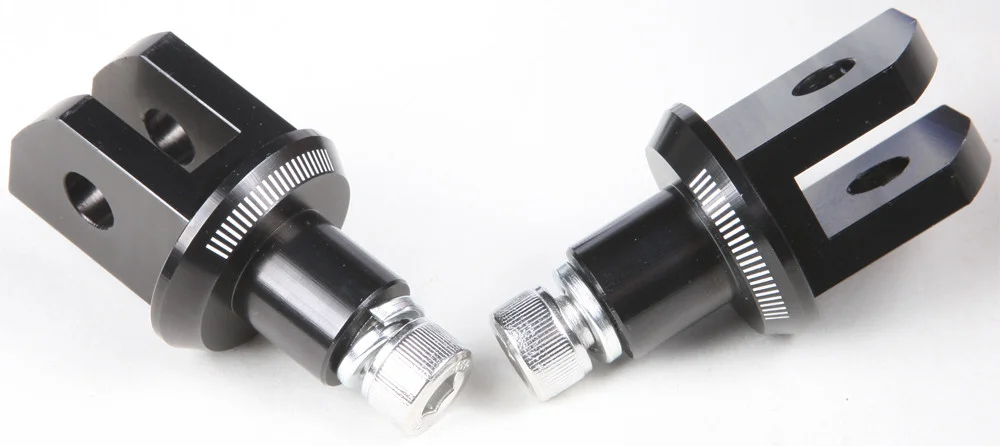 PUIG 6454N Footpeg Adapter - Enhanced Ergonomics for Motorcycle Foot Controls