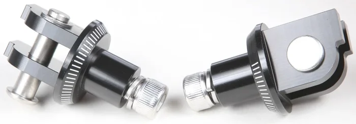 PUIG 6457N Footpeg Adapter - Adjustable Foot Control for Enhanced Riding Comfort