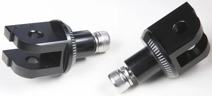 PUIG 6703N Footpeg Adapter - Universal Fit, Adjustable Foot Controls for Powersports Vehicles