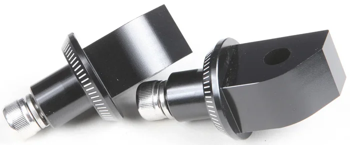 PUIG 6798N Footpeg Adapter - Adjustable Foot Controls for Enhanced Riding Comfort