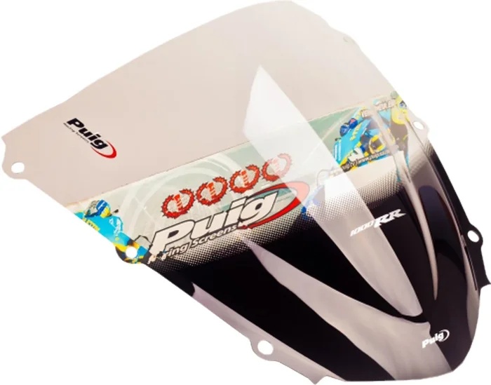 PUIG 1665W Racing Windscreen - High-Performance Windshield for Motorcycles