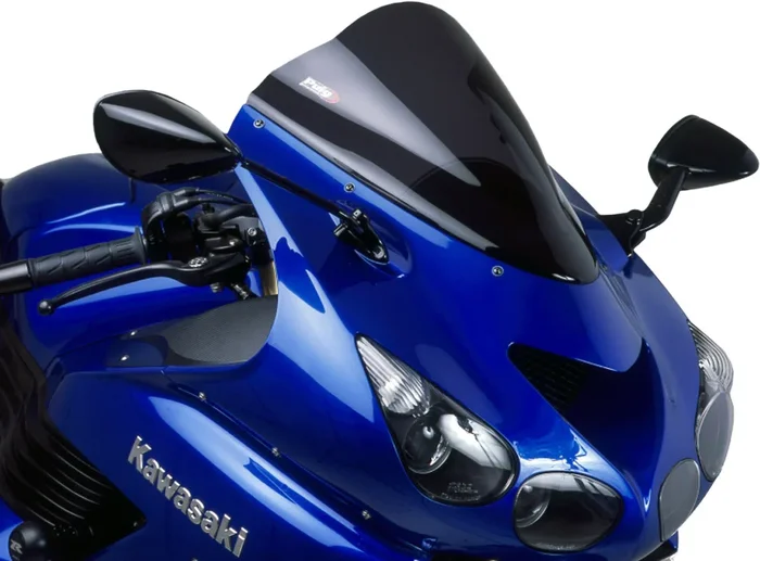 PUIG 4057F Racing Windscreen - High-Performance Windshield for Motorcycles