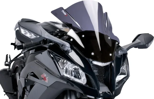 PUIG 4365H Racing Windscreen - High-Performance Windshield for Motorcycles
