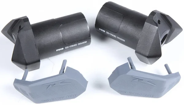 PUIG 6379N Frame Slider Pucks + Rubber Bolt - Durable Protection for Powersports Vehicles