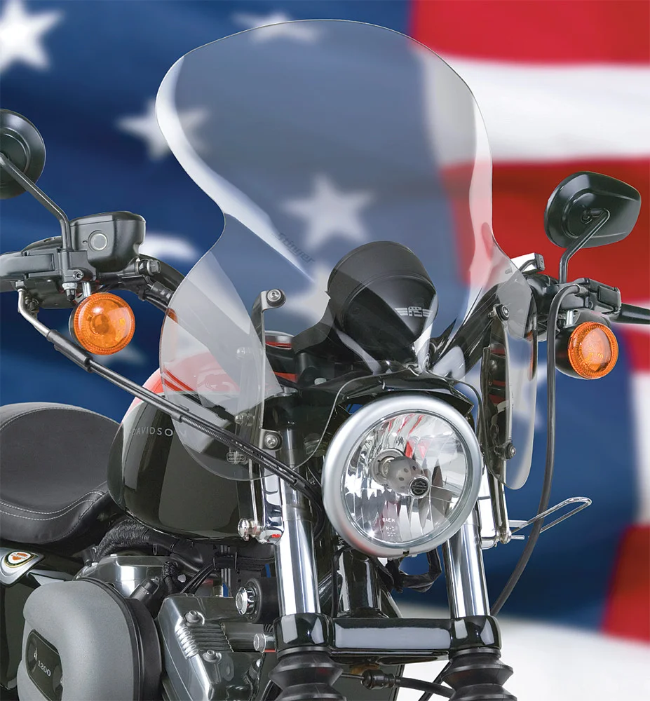 NATIONAL CYCLE Wave QR Quick Release Fairing - Durable Windshield for Powersports Vehicles