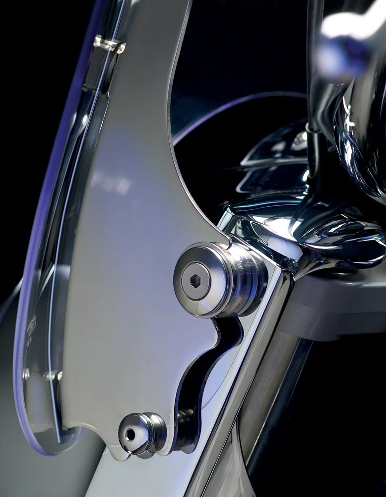 NATIONAL CYCLE Switchblade Windshield Mount Kit - Durable Hardware for Secure GPS & Phone Mounting