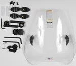 NATIONAL CYCLE N25044 Deflector Screen - Quantum® Polycarbonate Windshield for Enhanced Protection & Durability