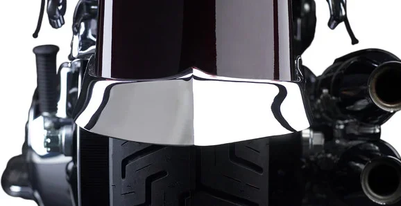 NATIONAL CYCLE N7045 Cast Fender Tip - Durable Body Protection for Powersports Vehicles