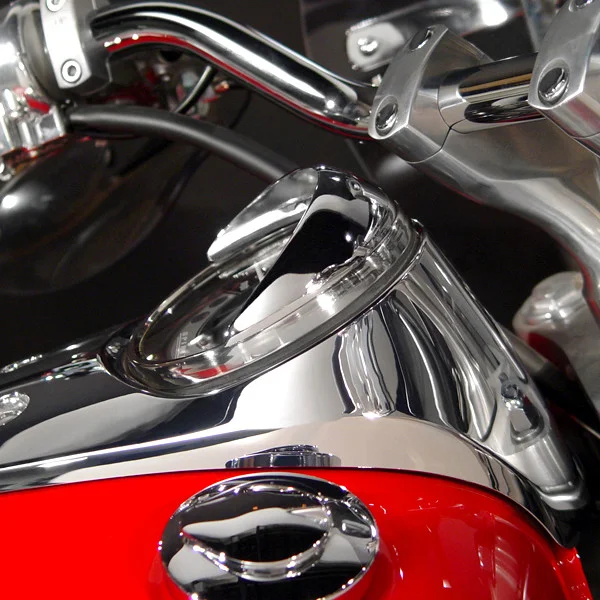 NATIONAL CYCLE N7821 Chrome Speedometer Cowl - Durable Accessories for Powersports Vehicles