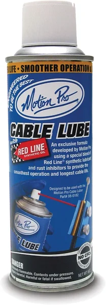 Motion Pro Premium Cable Lube - High-Performance Chemical Lubricant for Powersports Equipment