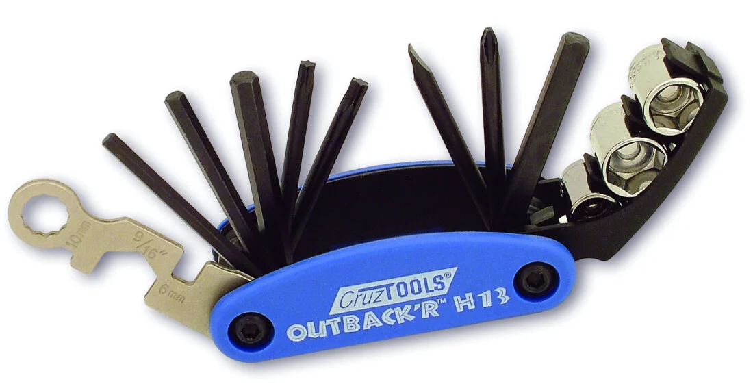 CRUZ TOOLS Outback'r H13 Multitool - Harley-Davidson Rider's Essential Tool Kit