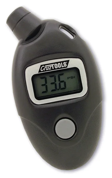 CRUZ TOOLS TirePro Digital Tire Gauge - 0.1 PSI Accuracy for Motorcycles & UTVs