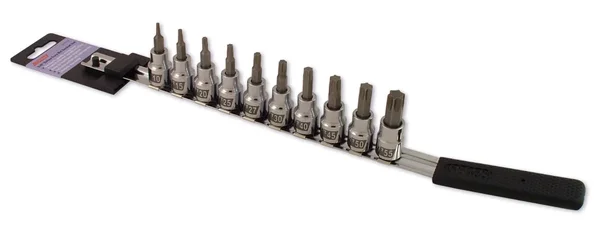 CRUZ TOOLS TX38TBS 3/8" Socket Bit Set - Durable Metric & Torx Bits for Powersports Vehicles