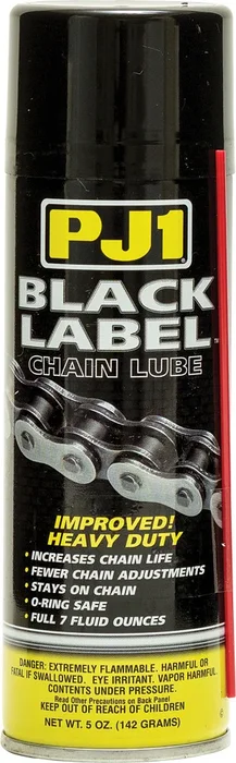 PJ1 Black Label Chain Lube - High-Performance Chemical for Powersports Chains