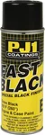 PJ1 16-ENG 11oz Aerosol Fast Black Paint - Chemicals for Powersports