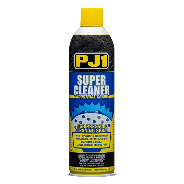 PJ1 Super Cleaner 3-21 - Powerful Chemical Cleaner for Powersports Equipment