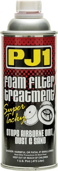 PJ1 Foam Filter Treatment 5-16 Pint - Chemicals for Clean, Efficient Engine Performance