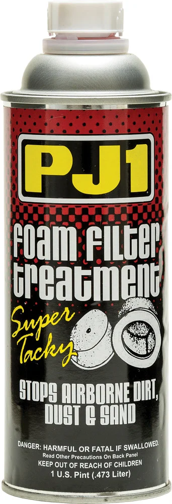 PJ1 Foam Filter Treatment 5-16 Pint - Chemicals for Clean, Efficient Engine Performance
