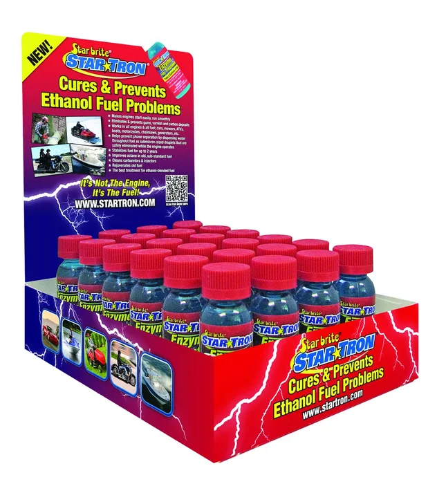 STAR BRITE Enzyme Fuel Treatment - Prevents Fuel Gelling & Phase Separation (Promotional Display)