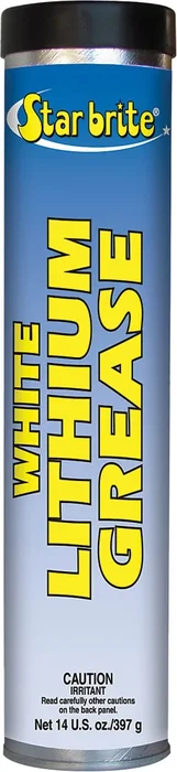 STAR BRITE White Lithium Grease - Premium Chemical Lubricant for Powersports Equipment