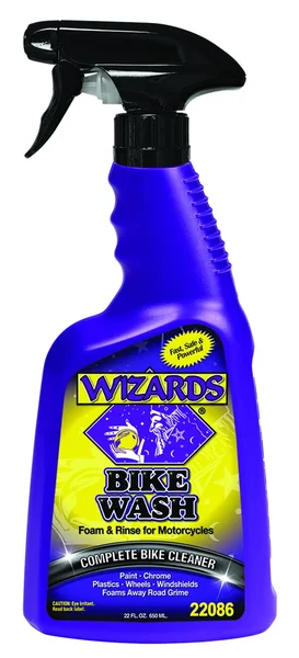 WIZARDS Bike Wash Complete Cleaner - Powerful Chemical for Motorcycle & ATV Cleaning
