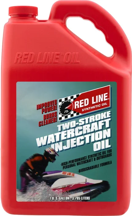 RED LINE 40705 Watercraft Injection Oil - High-Performance Marine Engine Oil for Boats & Jetskis