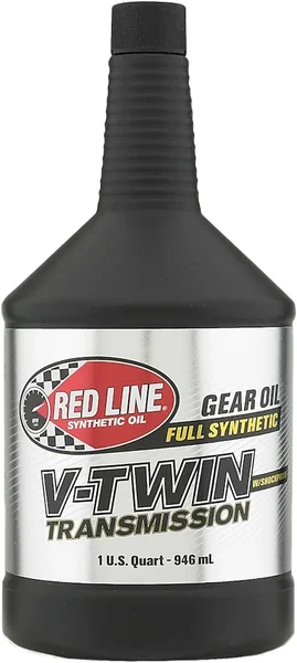 RED LINE Transmission Oil w/Shockproof - High-Performance Gearbox Fluid for Powersports