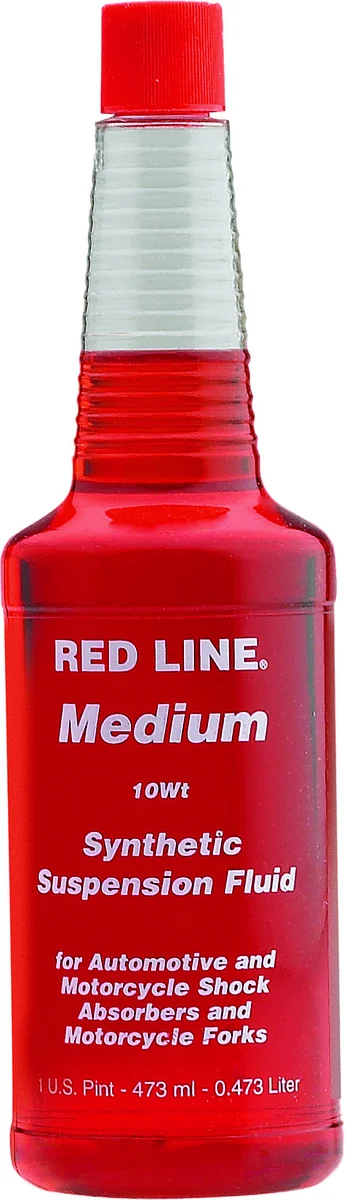 RED LINE 91132 Suspension Fluid - 16oz Synthetic Suspension Fluid for Powersports Vehicles