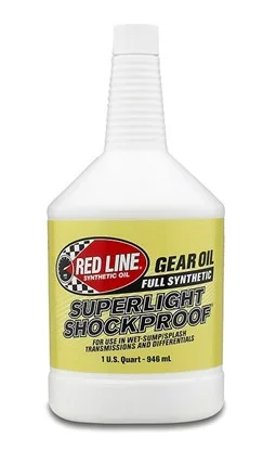 RED LINE Sl S/P Gear Oil - High-Performance Chemical Lubricant for Powersports Equipment
